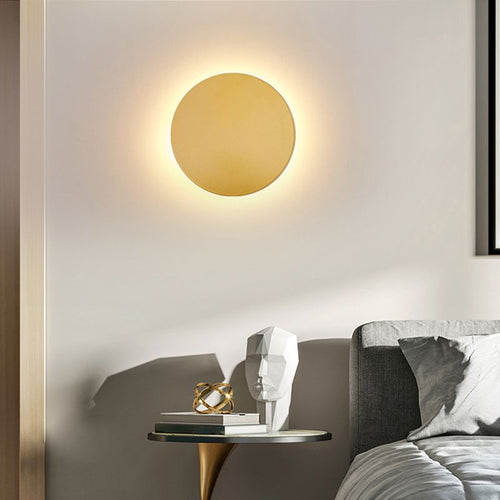 Luma Modern Round LED Wall Lamp – Warm White Energy-Efficient Light