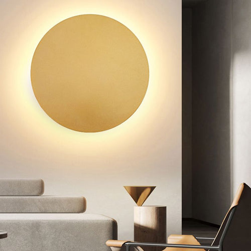 Luma Modern Round LED Wall Lamp – Warm White Energy-Efficient Light